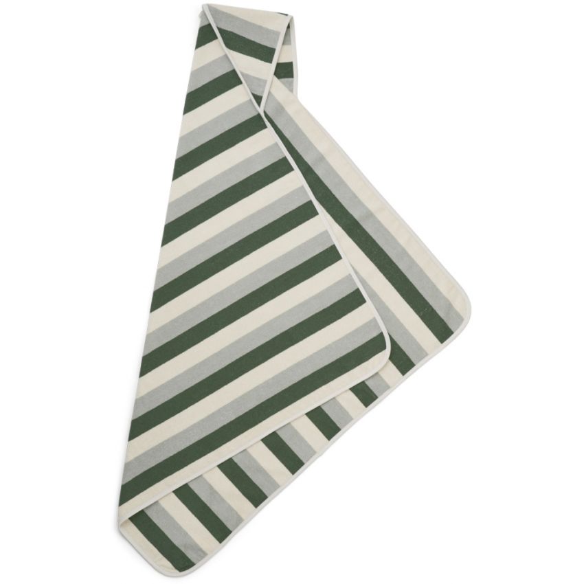 LIEWOOD - Louie Kapuzen Badetuch Garden Green (Grösse Kleinkind)