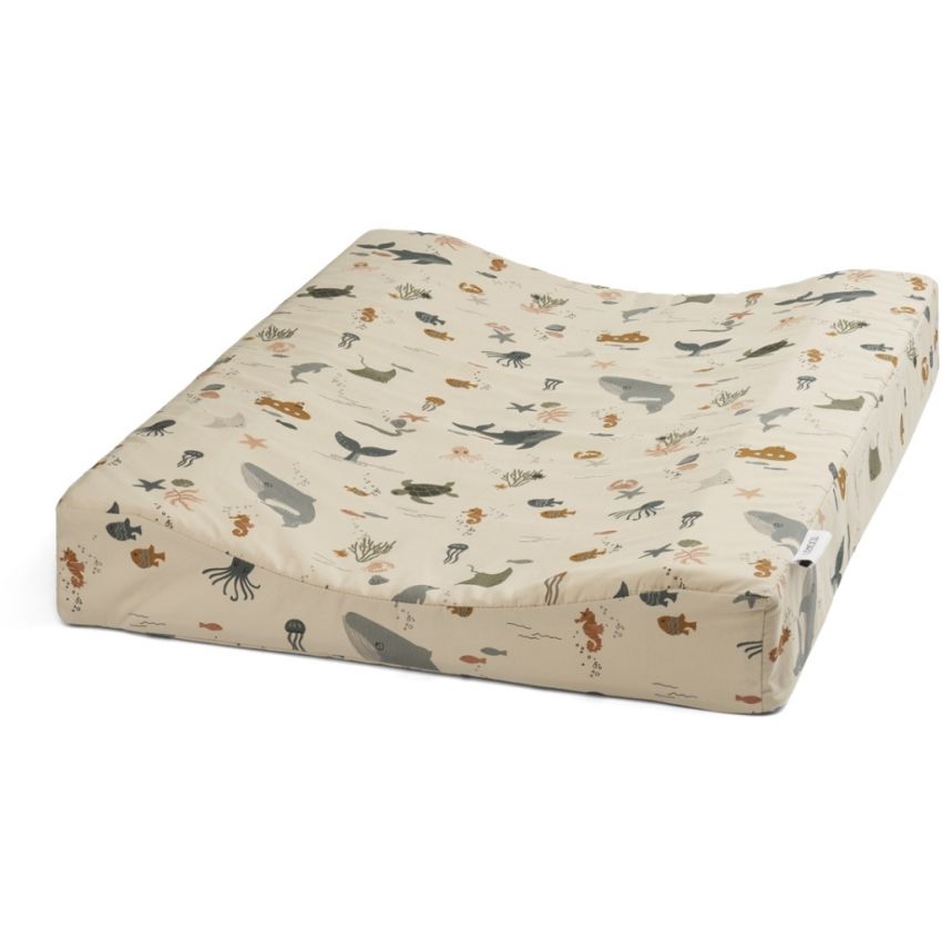 LIEWOOD - Wickelmatte Fritz Sea Cretaure - Sandy Mix