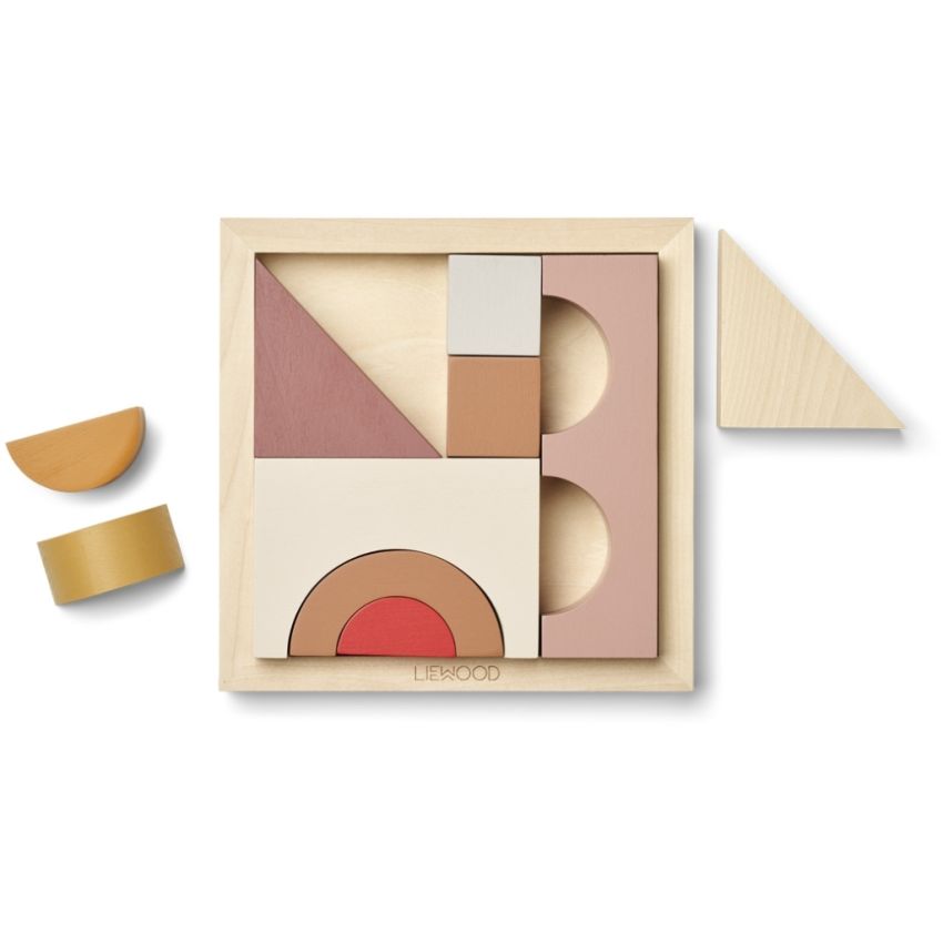 LIEWOOD - Ishan Holzpuzzle Rose Multi Mix
