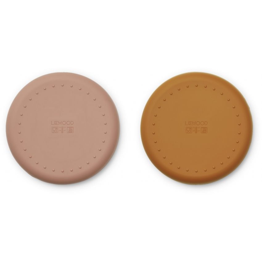 LIEWOOD - Gordon Silikon Schalen Set Rose Mustard Mix