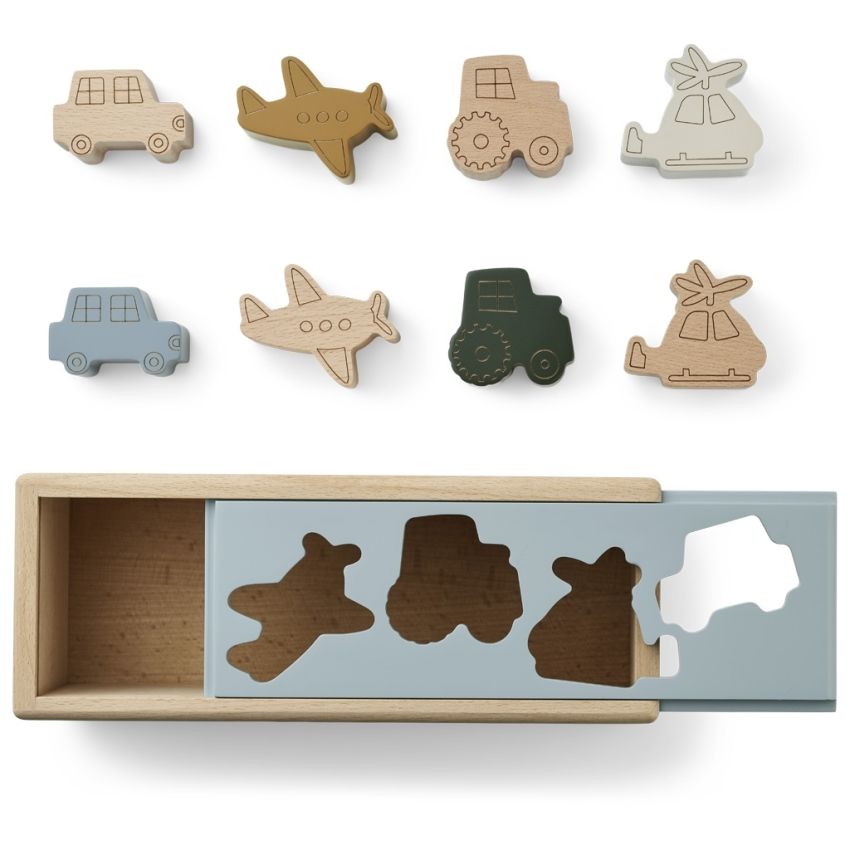 LIEWOOD - Midas Sortierbox Fahrzeuge