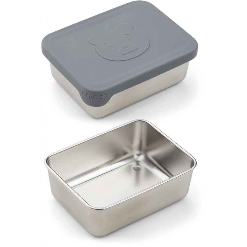 LIEWOOD - Ako Lunchbox Bear Blue Wave