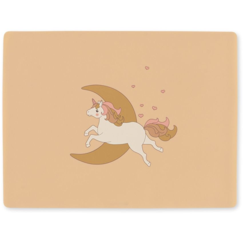 Konges Sløjd - Silikon Tischset Einhorn