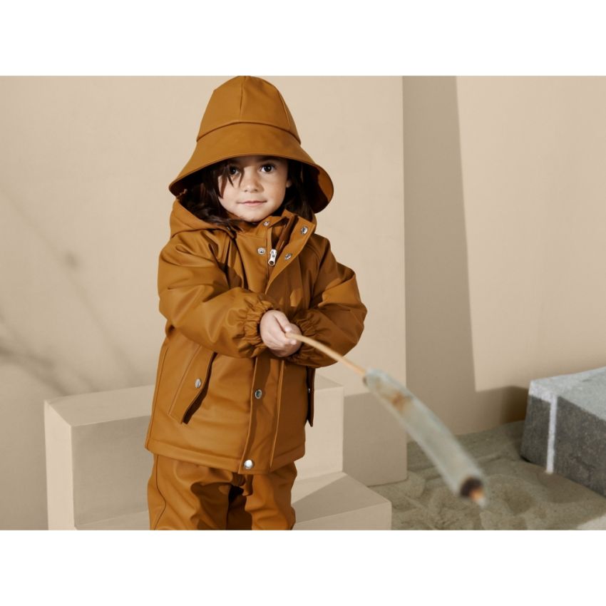 LIEWOOD - Regenhut Monde Golden Caramel