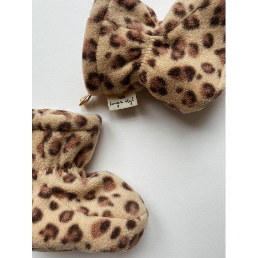 Konges Sløjd - Fleece Boots Leo Cream