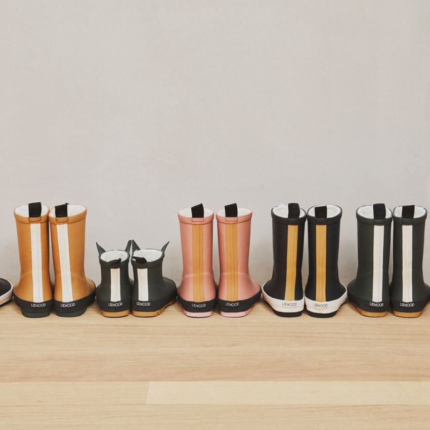 LIEWOOD - Mason Gummistiefel gefüttert Caramel - Sandy
