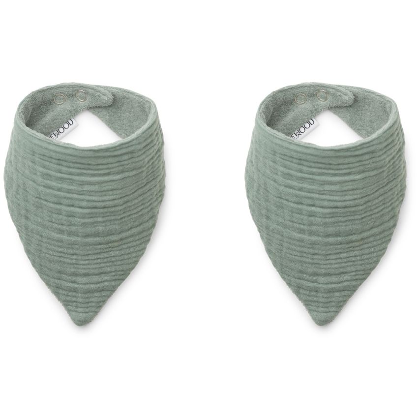 LIEWOOD - Andrea Muslin Sabberlätzchen Set Peppermint