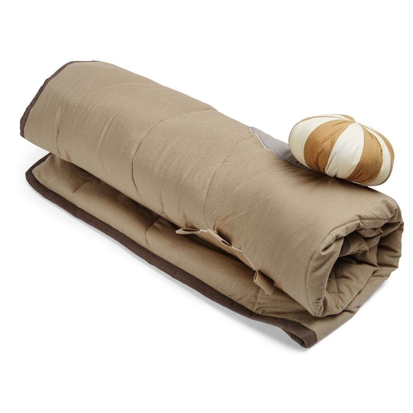 nuuroo - Krabbeldecke Zirkus Hellbraun