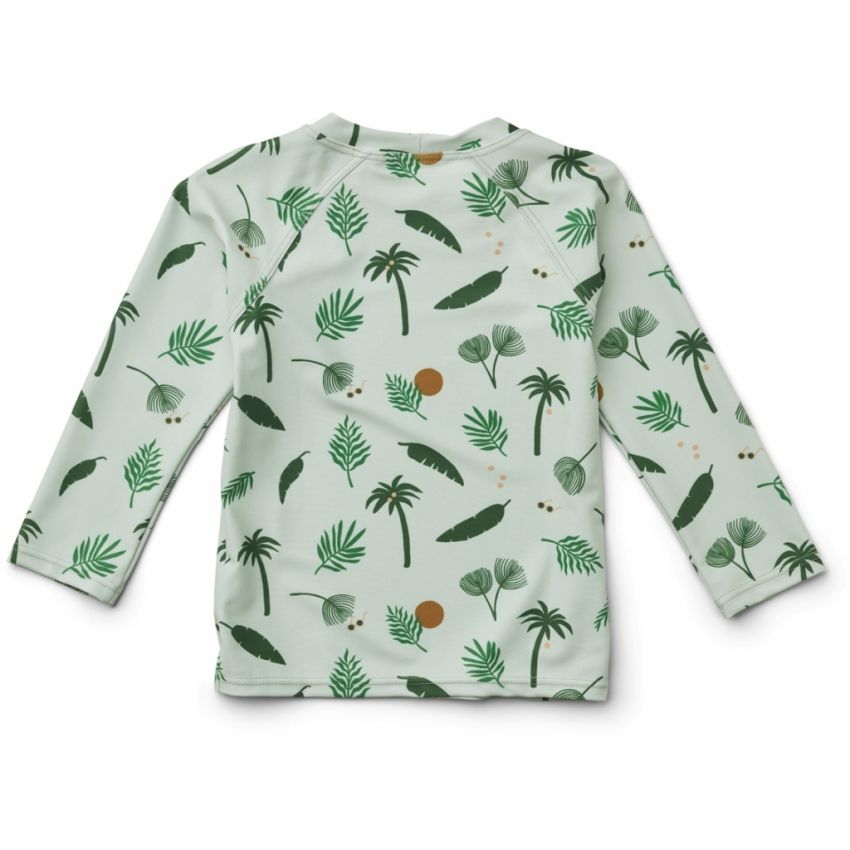 LIEWOOD - Noah UV Badeshirt Jungle - Dusty Mint