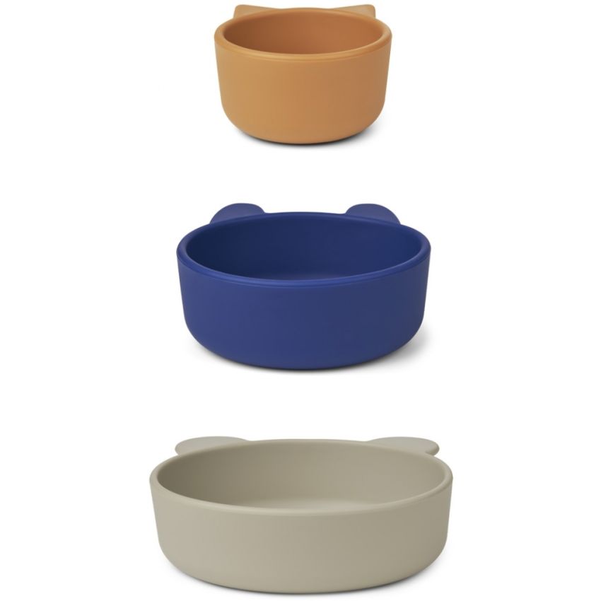 LIEWOOD - Silikon Schalen Set Eddie Mist Mix