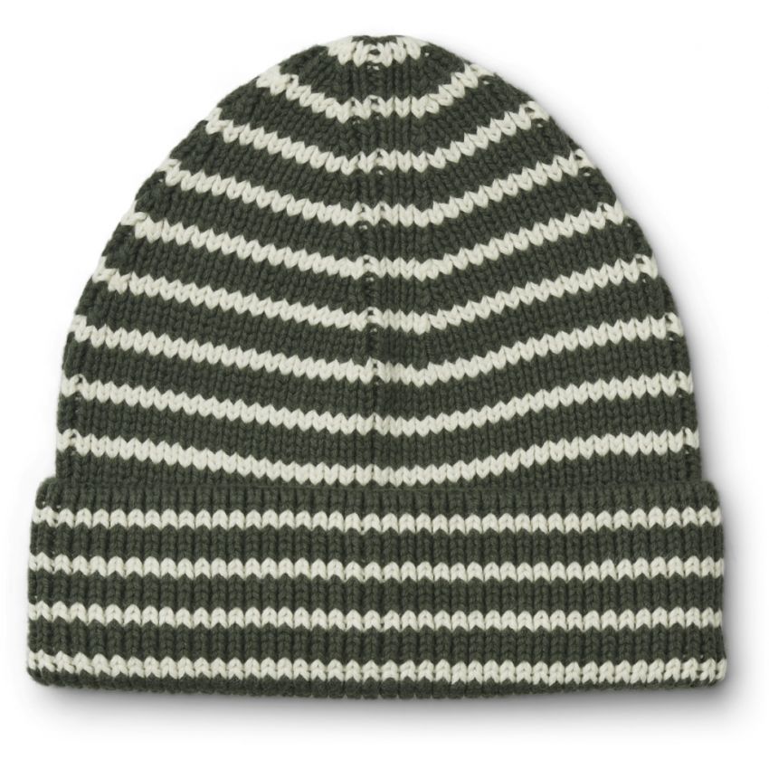 LIEWOOD - Ezra Beanie Hunter Green - Creme de la Creme
