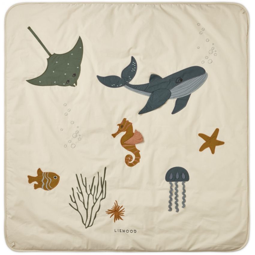 LIEWOOD - Glenn Activity Playmat Sea Creature Sandy
