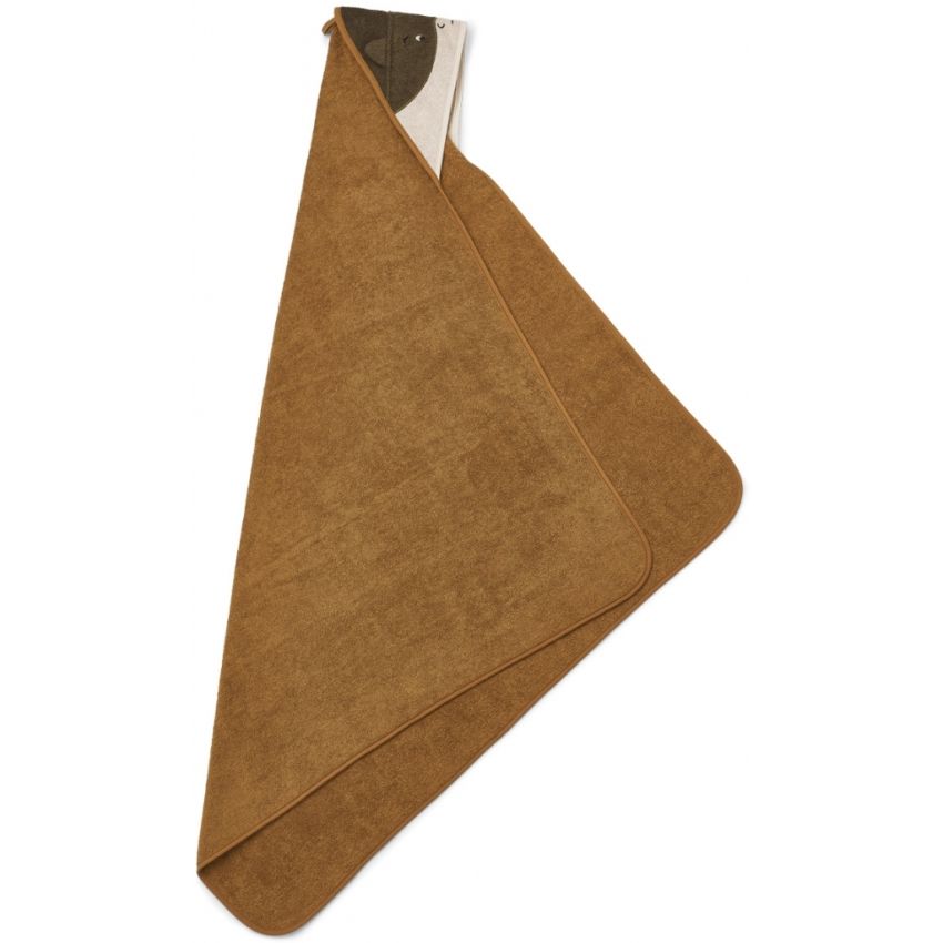 LIEWOOD - Augusta Kapuzen Badetuch Superhero (Grösse Kleinkind)