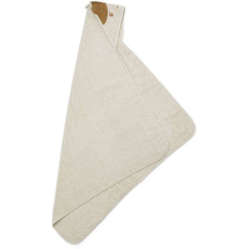 LIEWOOD - Augusta Kapuzen Badetuch Doll Sandy (Grösse Kleinkind)
