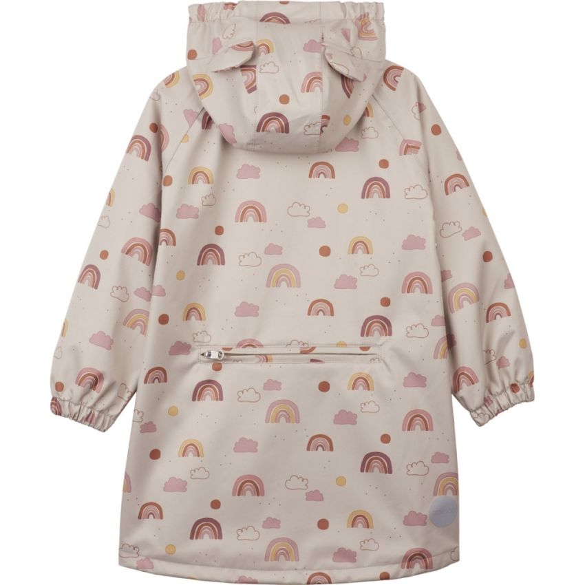 LIEWOOD - Blake langer Regenmantel Rainbow Love Sandy