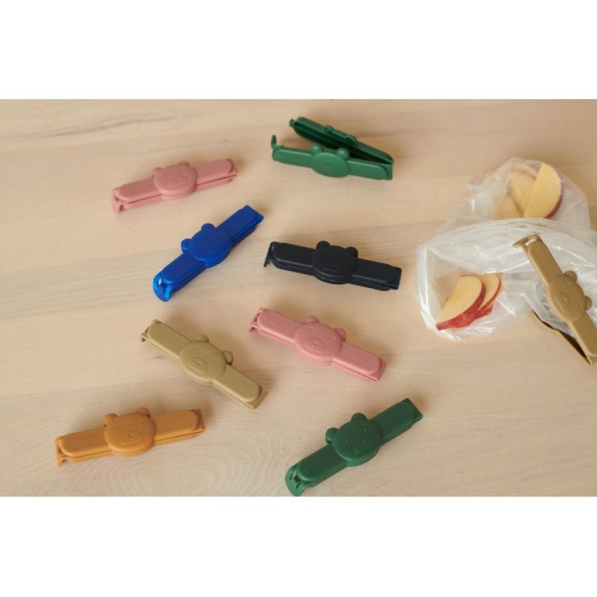 LIEWOOD - Gonzo Verpackungs- Clips Bär Multi Mix