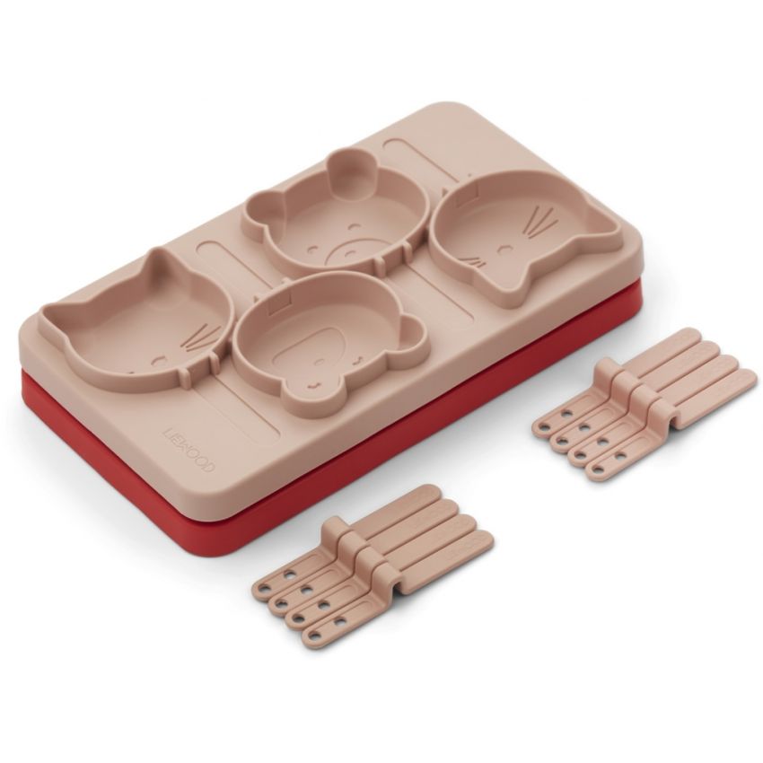 LIEWOOD - Silikon Glaceformen Manfred Dusty Coral Mix