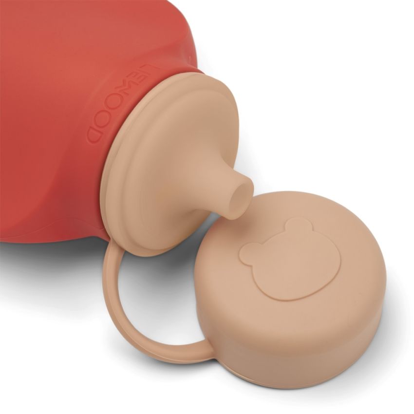 LIEWOOD - 2er Set Smoothie Quetschflasche Apple Red / Rose