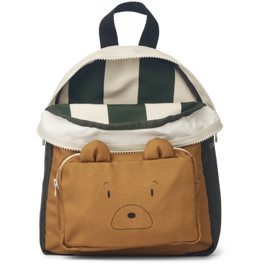 LIEWOOD - Allan Rucksack Bear Caramel Mix