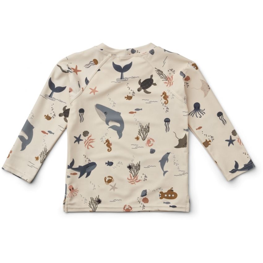 LIEWOOD - Noah UV Badeshirt Sea Creature Sandy