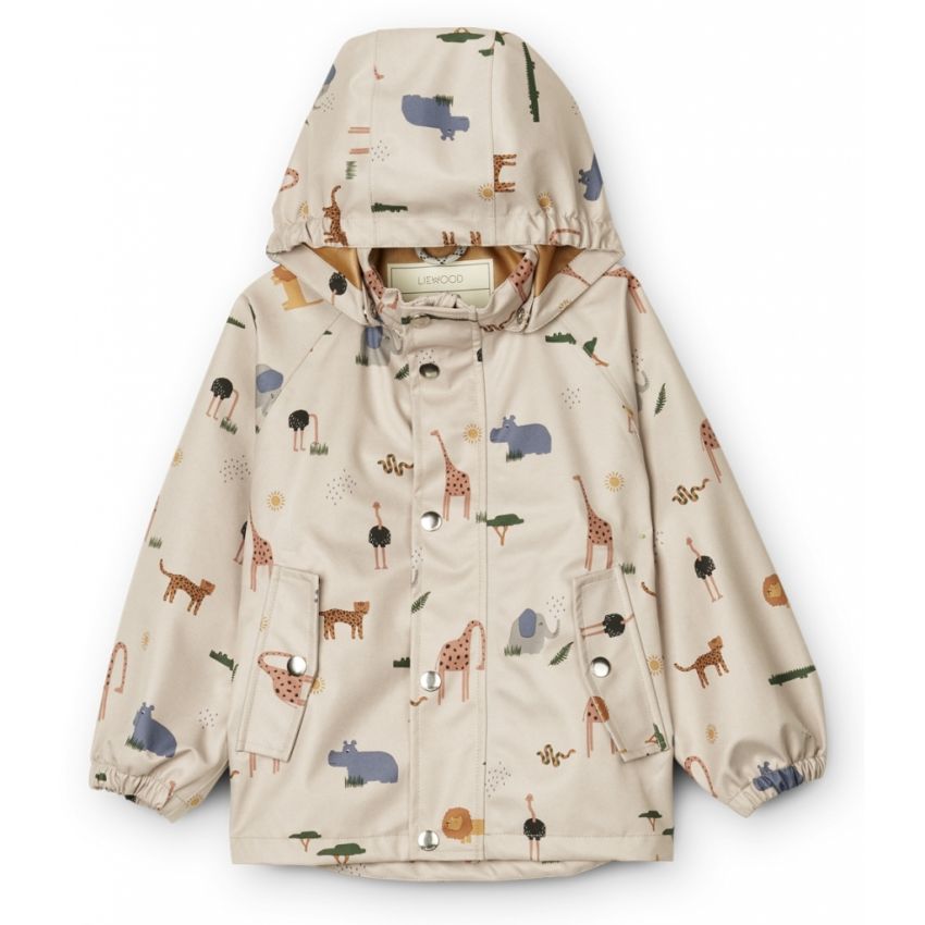 LIEWOOD - Parker Softshell Regenbekleidungsset Safari Sandy