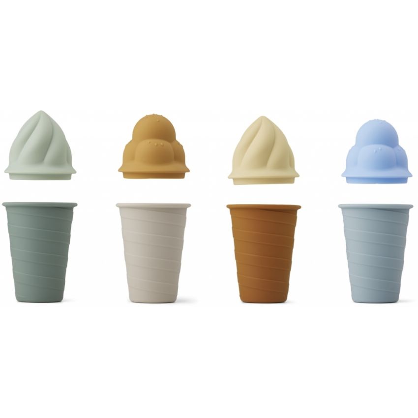 LIEWOOD - Bay Sandset Eiscreme Sky Blue Multi Mix