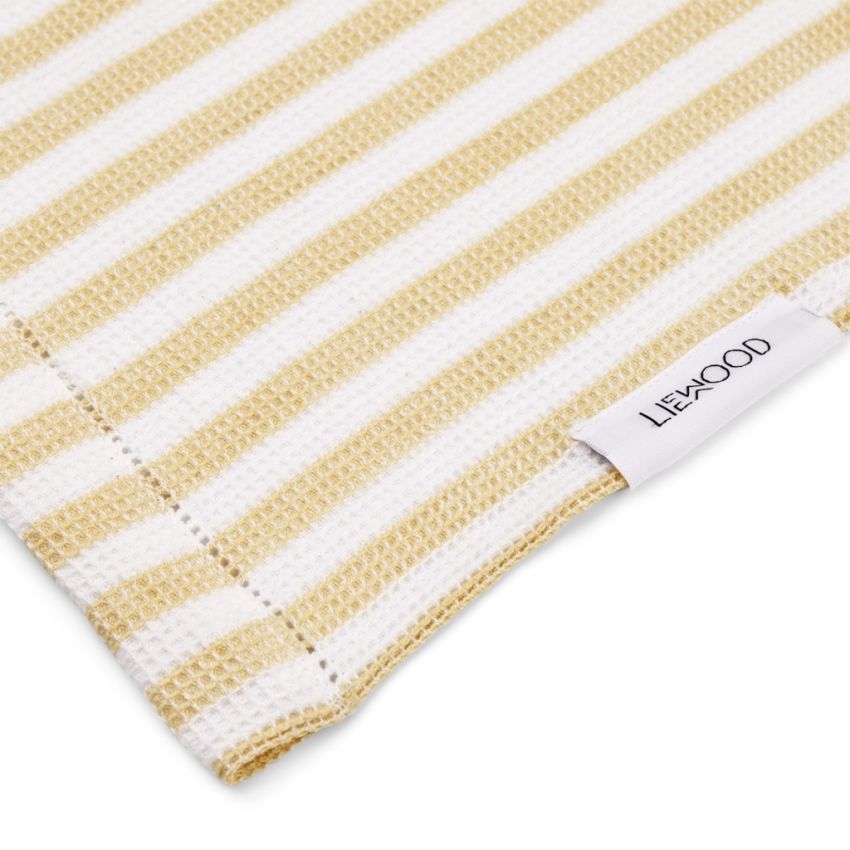 LIEWOOD - Waffelstoff Badetuch Macy Jojoba - White