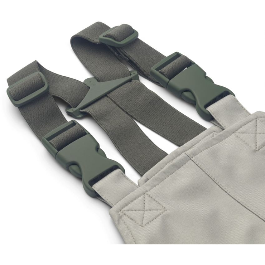 LIEWOOD - Dakota Softshell Regenbekleidungsset Fahrzeuge Dove Blue