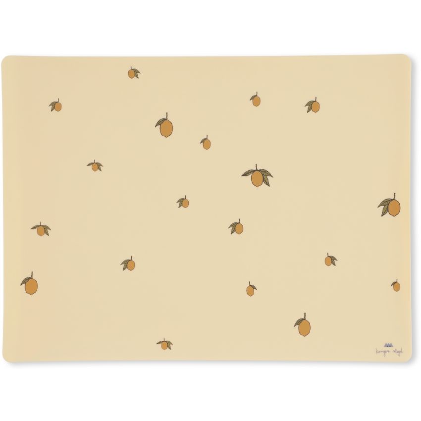 Konges Sløjd - Silikon Tischset Lemon