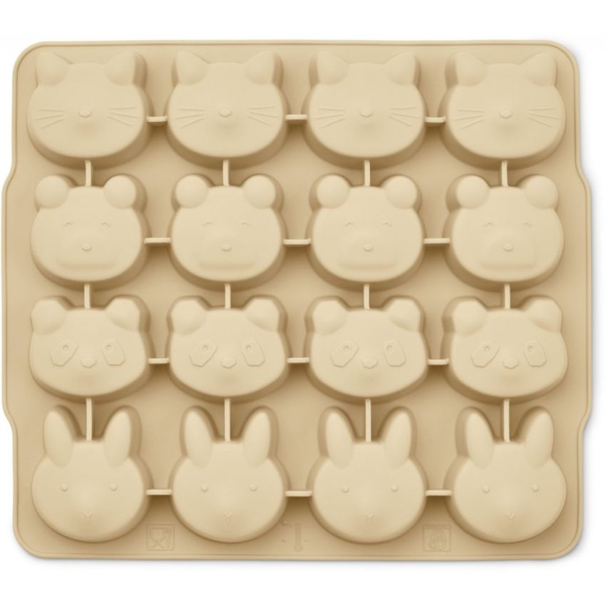 LIEWOOD - Sonny Silikon Eiswürfel - Form Sandy Mix