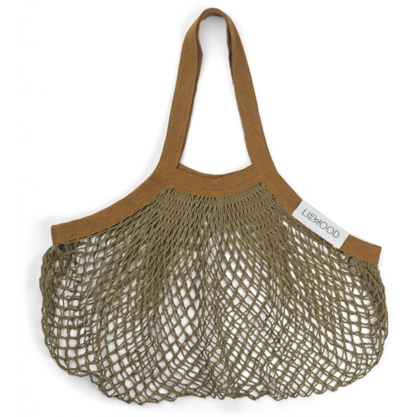 LIEWOOD - Mesi Netztasche Oat Caramel