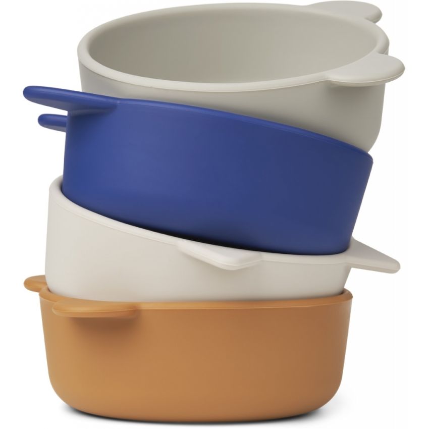 LIEWOOD - Silikon Schalen Set Iggy Mist Mix