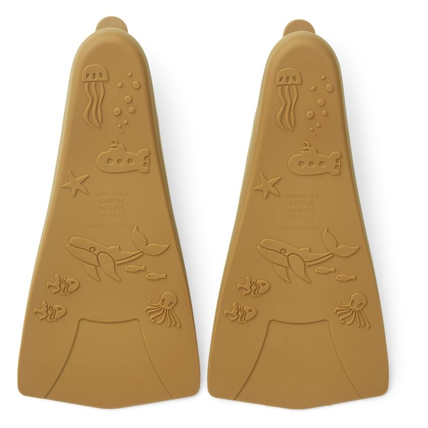 LIEWOOD - Schwimmflossen Gustav Golden Caramel
