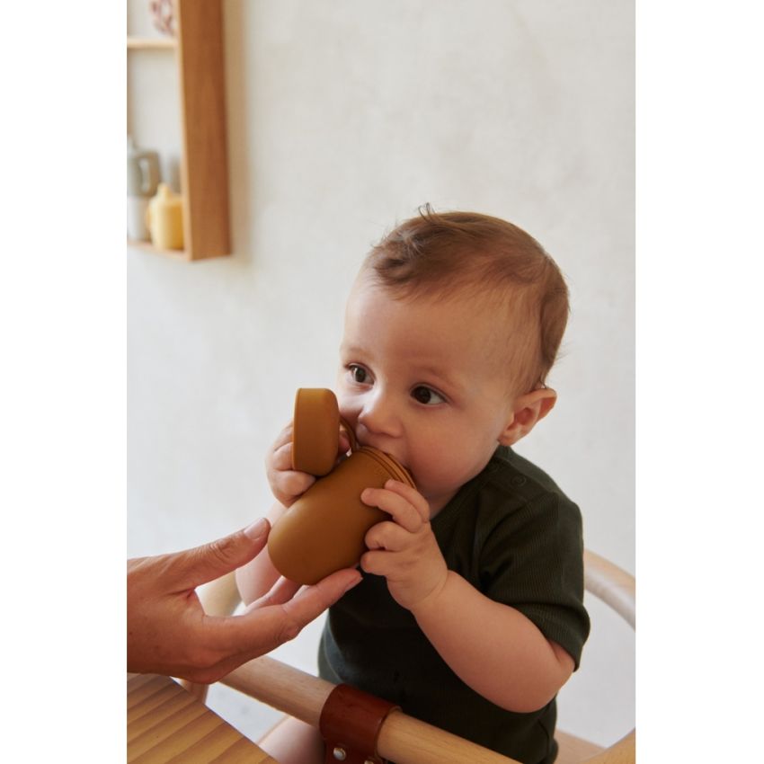 LIEWOOD - Tanya Smoothie Quetschflaschen Mustard Blue Mix