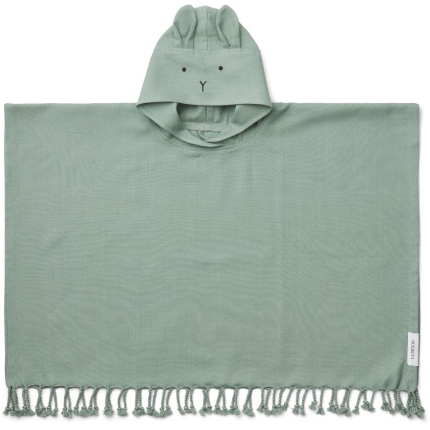 LIEWOOD - Otis Poncho Rabbit Peppermint