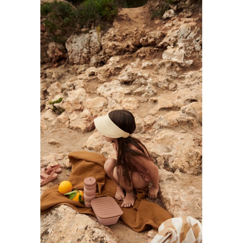 LIEWOOD - Faltbares Lunchset Jose Caramel - Safari