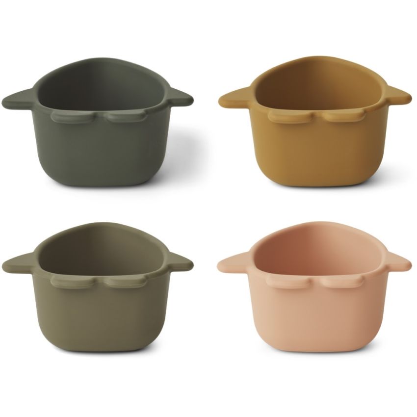 LIEWOOD - Malene Silikon Schalen Set Space Multi Mix
