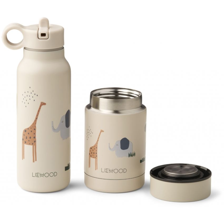 LIEWOOD - Marlow Flasche & Container Set Safari