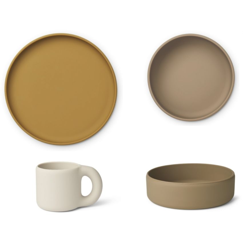 LIEWOOD - Andie Junior Geschirrset Sandy Mix