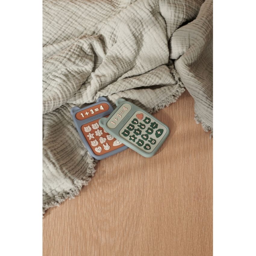 LIEWOOD - Niels Kau- Greifling Taschenrechner Blue Wave