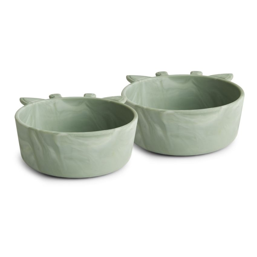 nuuroo - Alex Schalenset Giraffe Marmor Grün