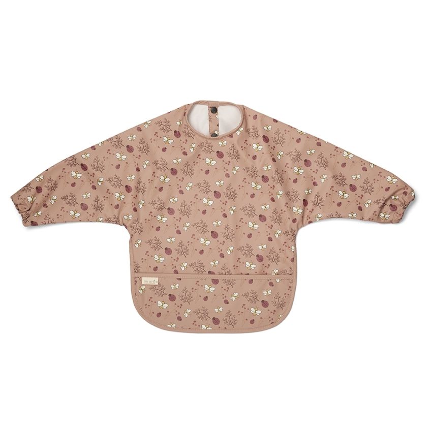 nuuroo - Langarm Lätzchen Blümchen & Bienchen