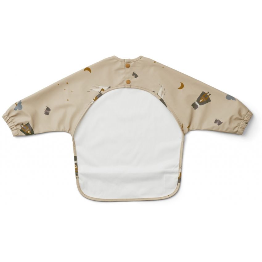 LIEWOOD - Merle Lätzchen Langarm Superhero Dune