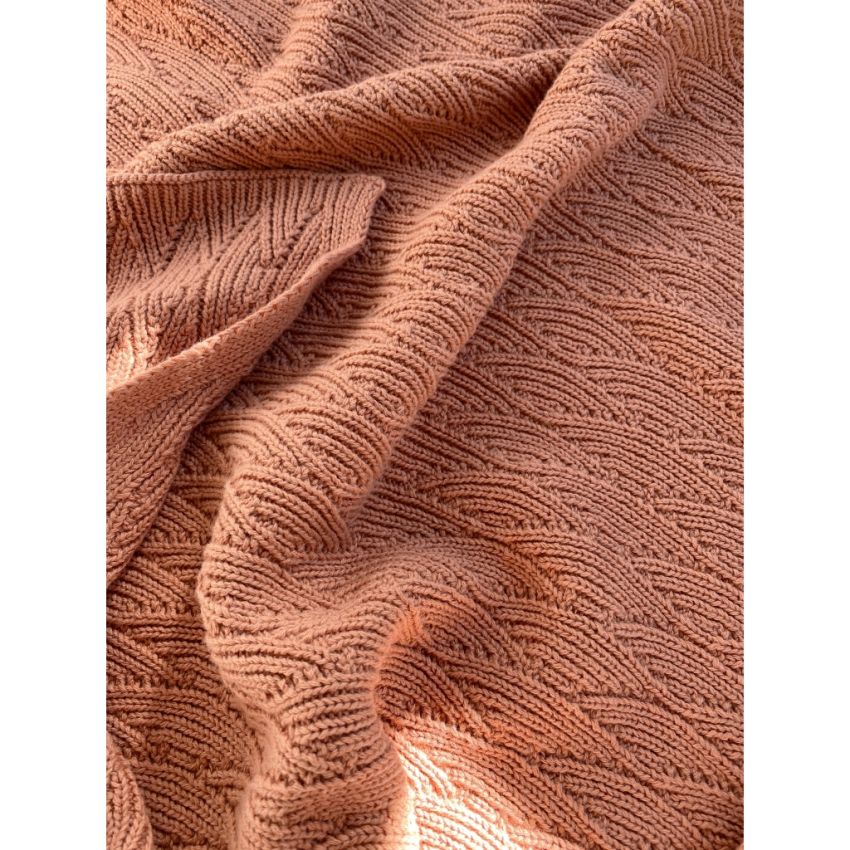 Konges Sløjd - Strickdecke Pointelle Brush