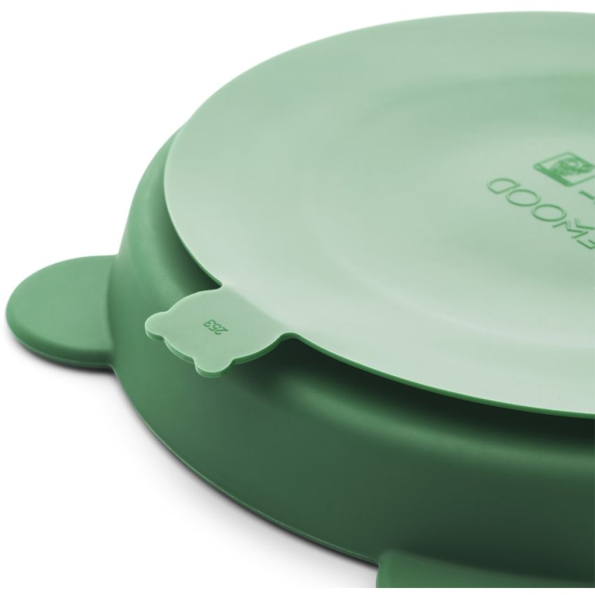 LIEWOOD - 2er Set Menü Saugnapfteller Set Eden - Caramel