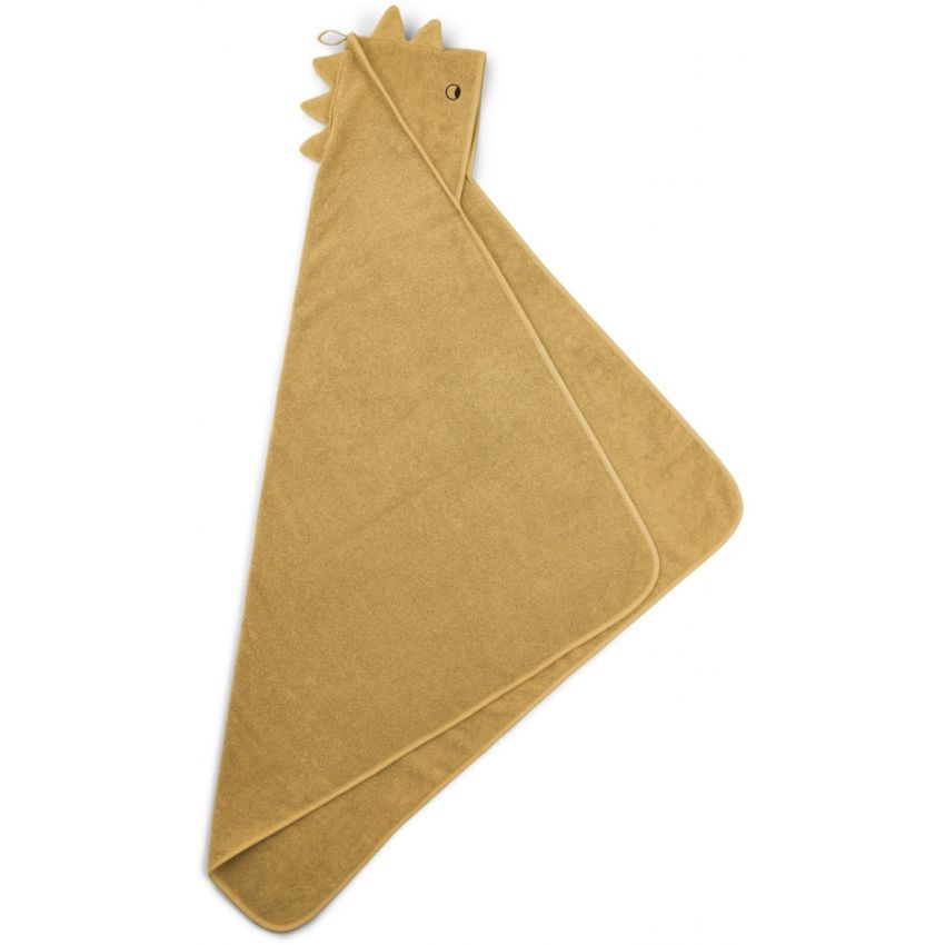 LIEWOOD - Augusta Kapuzen Badetuch Dino Yellow Mellow (Grösse Kleinkind)