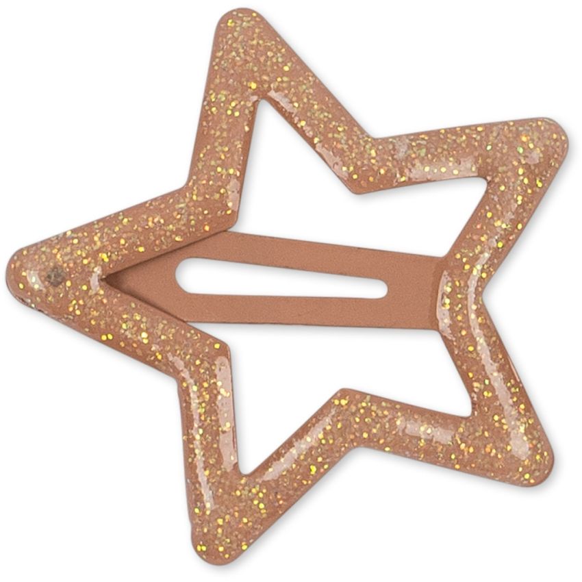 Konges Sløjd - Haarclips Sternchen Glitter Rosa