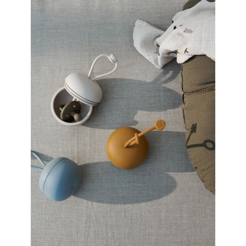 LIEWOOD - Schnullerbox Blue Fog