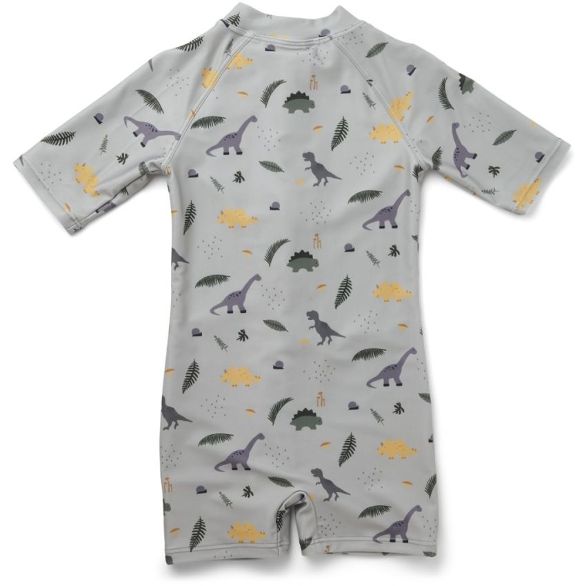 LIEWOOD - Max UV Schwimmanzug Dino Dove Blue