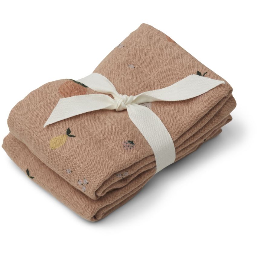 LIEWOOD - Muslin Set Lewis Fruit Pale Tuscany